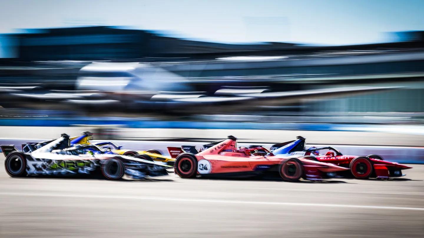 Peleas en el ePrix de Berlin 2026 de Formula E
