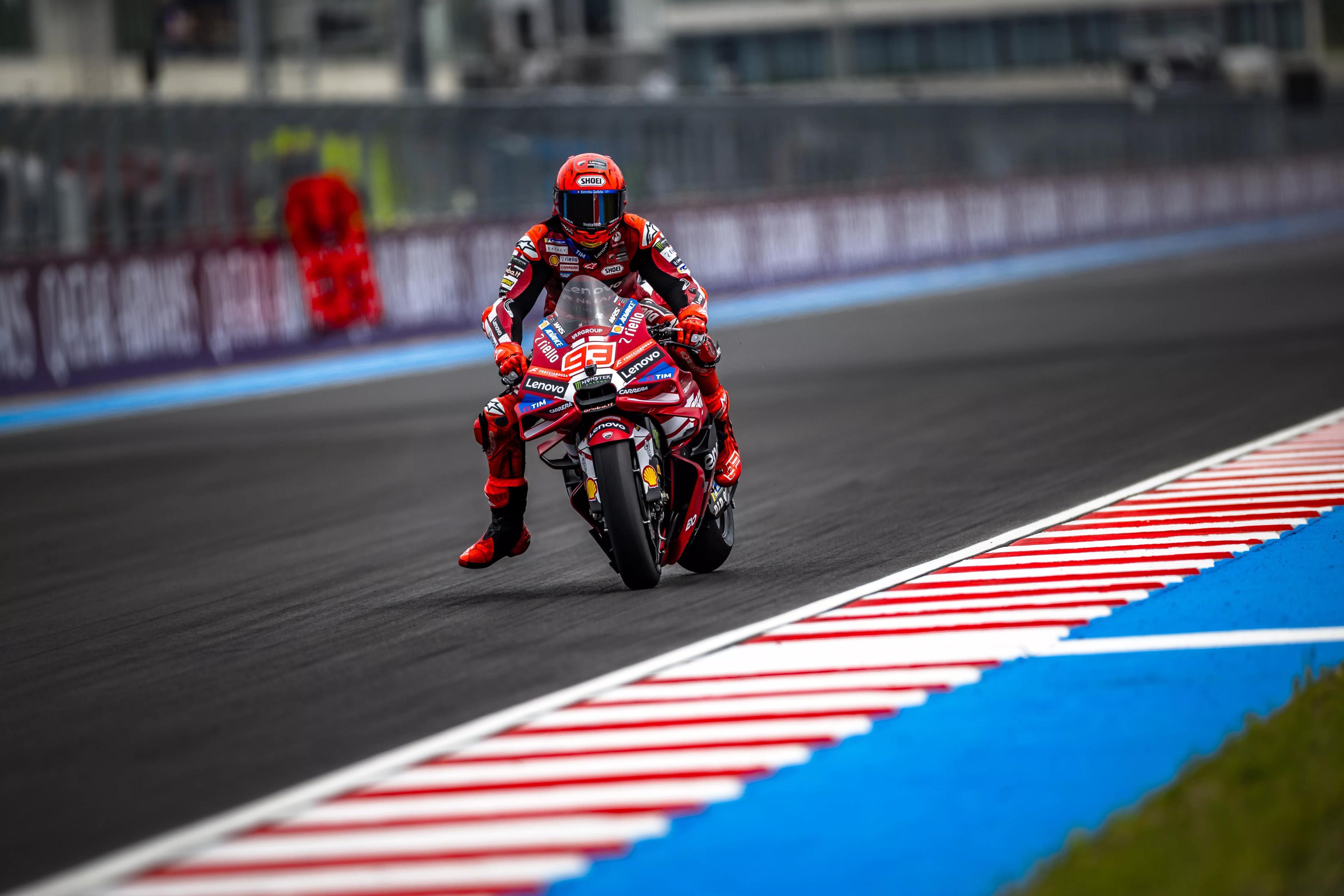 Marc Marquez en el GP de Hungria de MotoGP