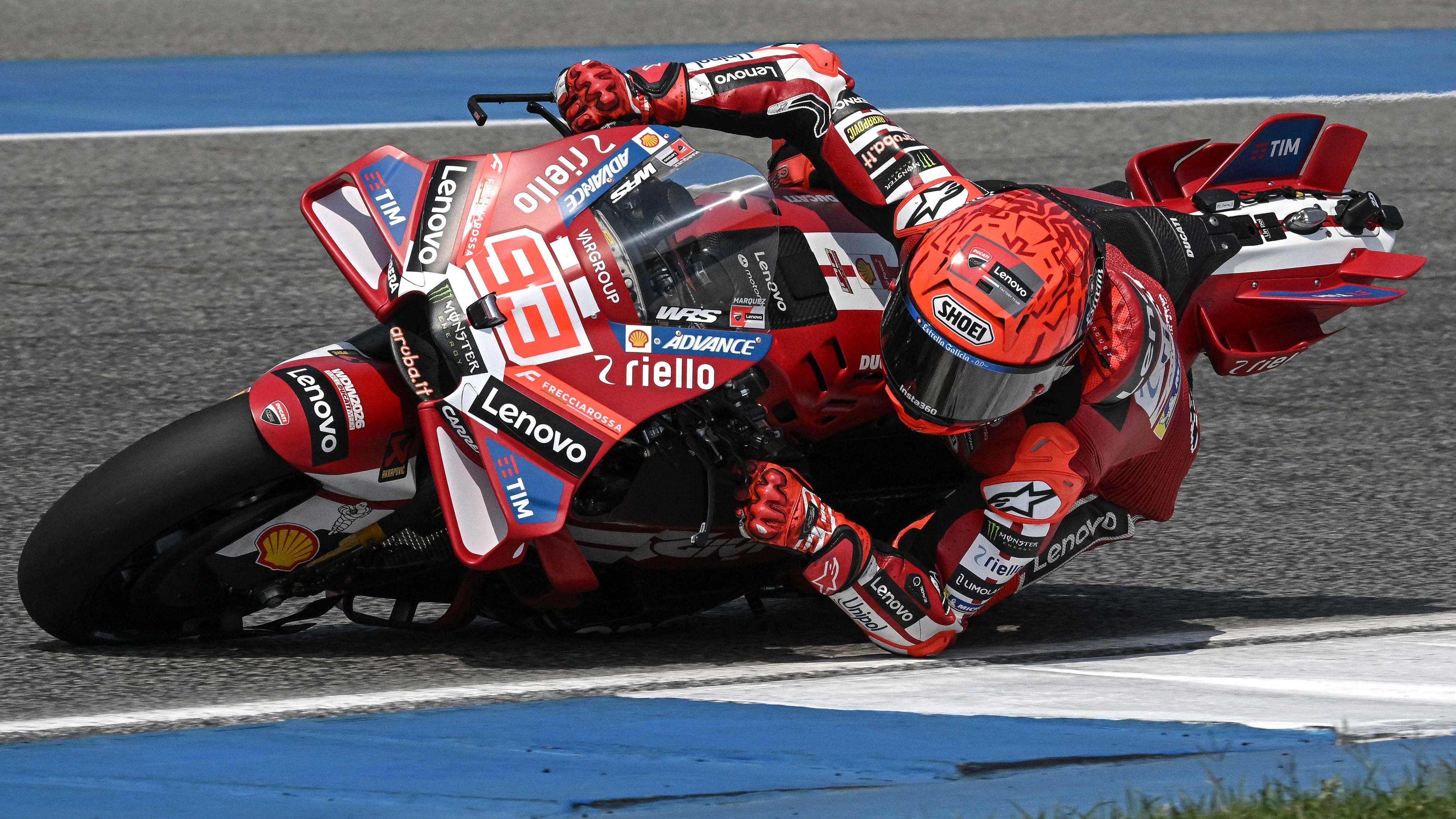 Marc Marquez en su Ducati