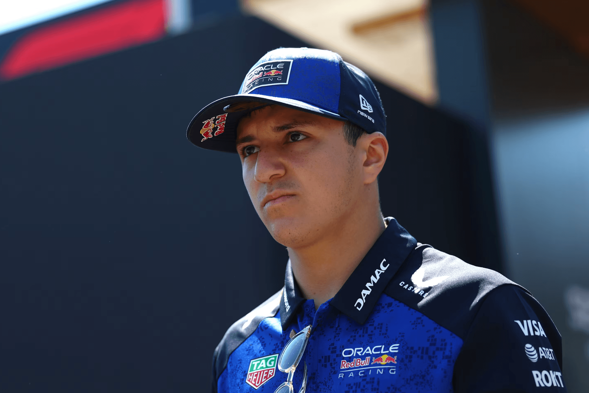 Isack Hadjar vuelve al paddock de la F1