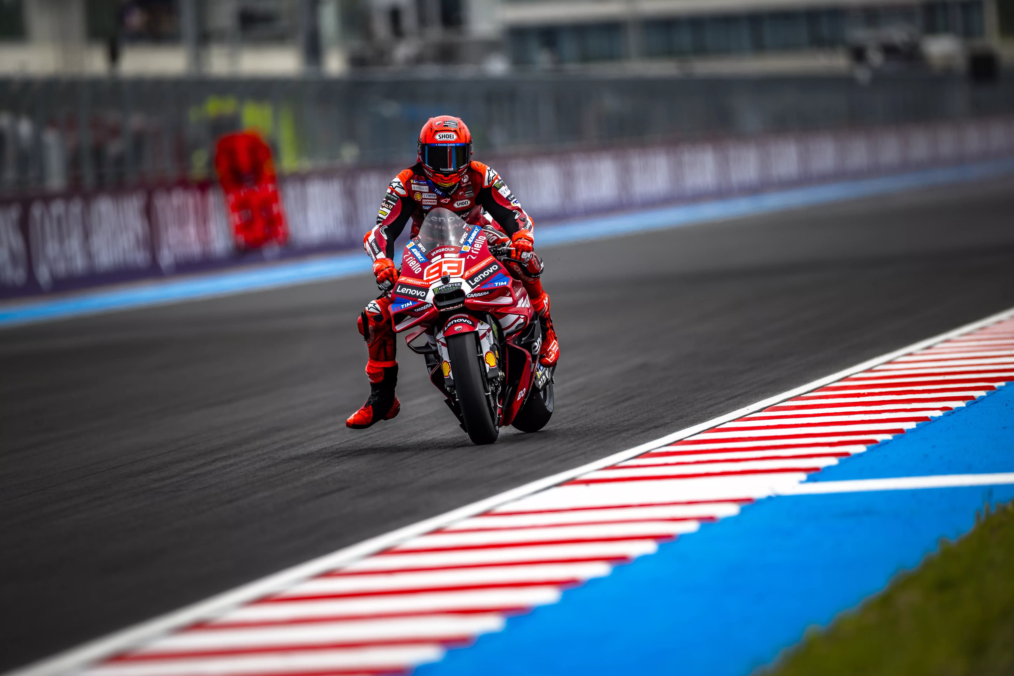 Marc Marquez en el GP de Hungria de MotoGP