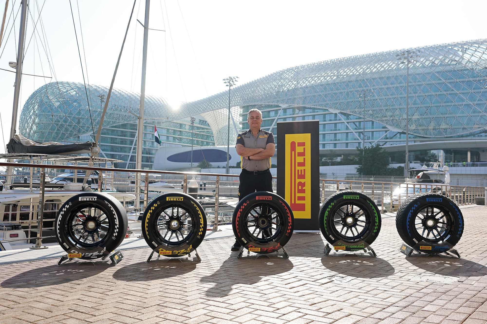 Pirelli en la presentación de los neumáticos para 2026